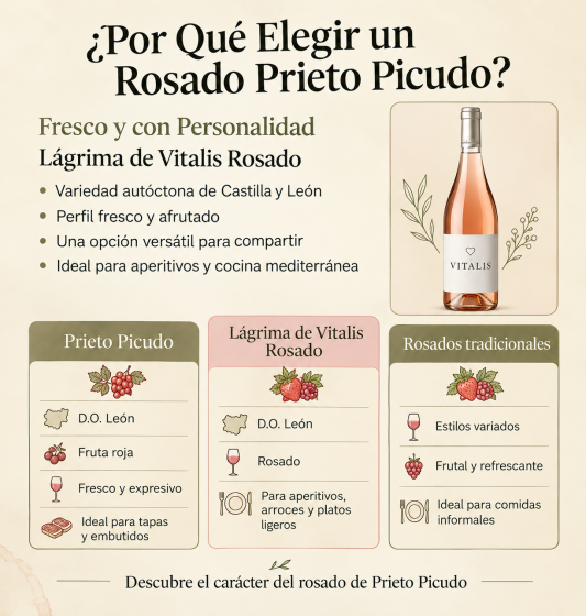 Rosado Prieto Picudo_ Frescura y Carácter